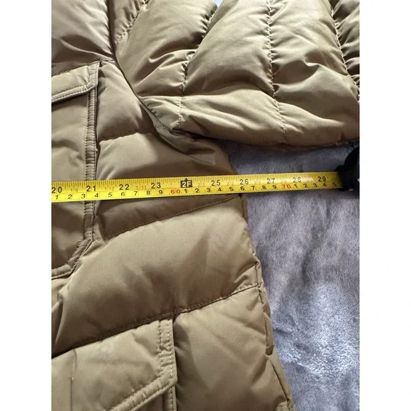 The North Face 550 Puffer Jacket Men's XL Brown Goose Down Pockets Utility Ski - Picture 11 of 15